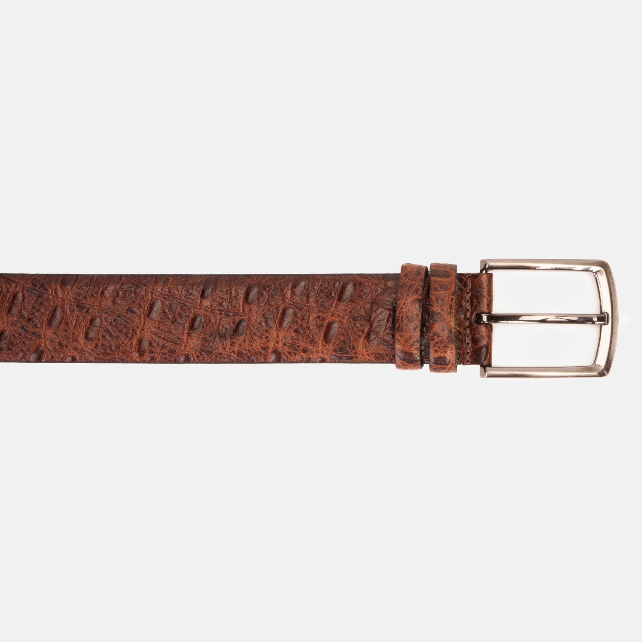 The Randor Brown Leather Belt