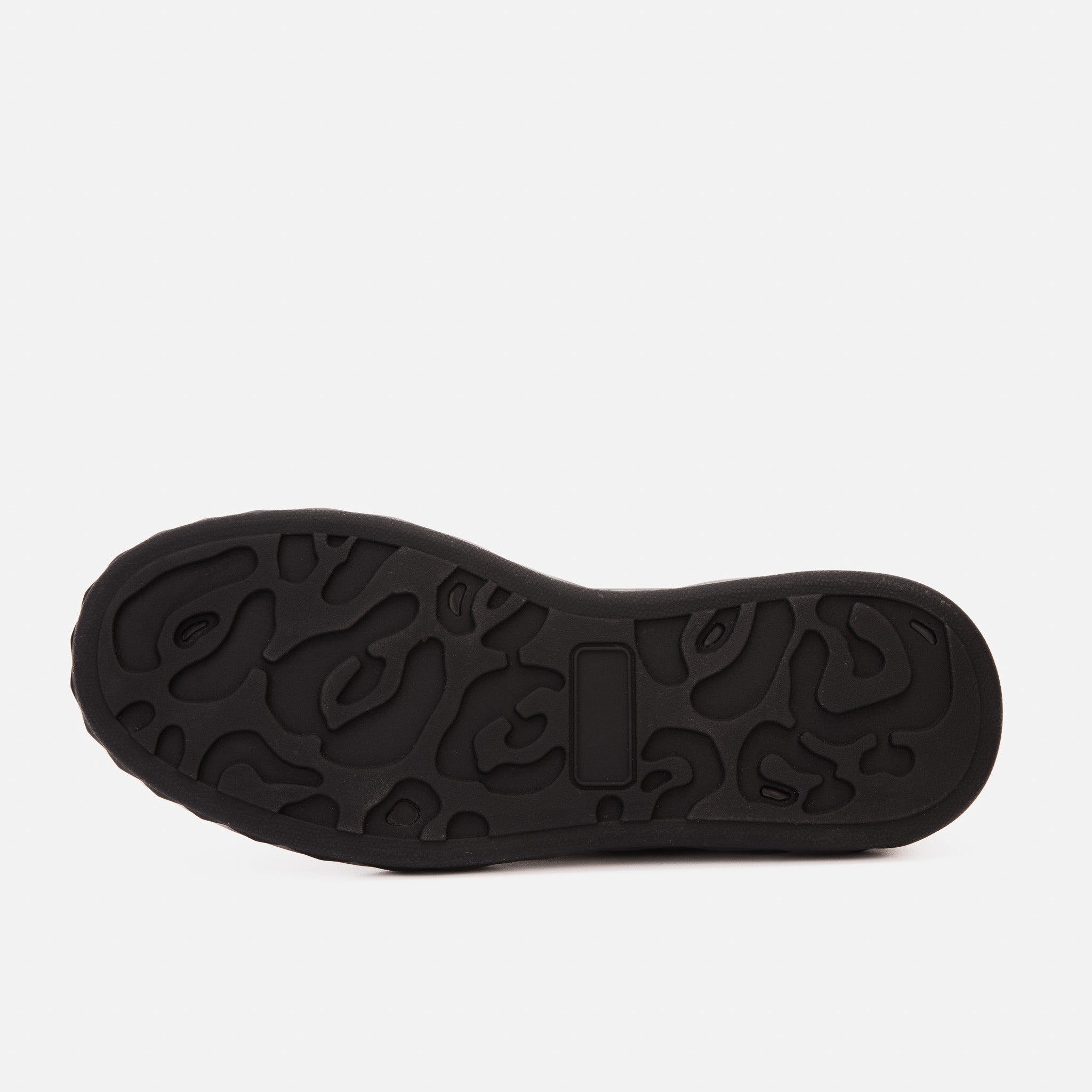 The Linq Black Leather Men Sneaker