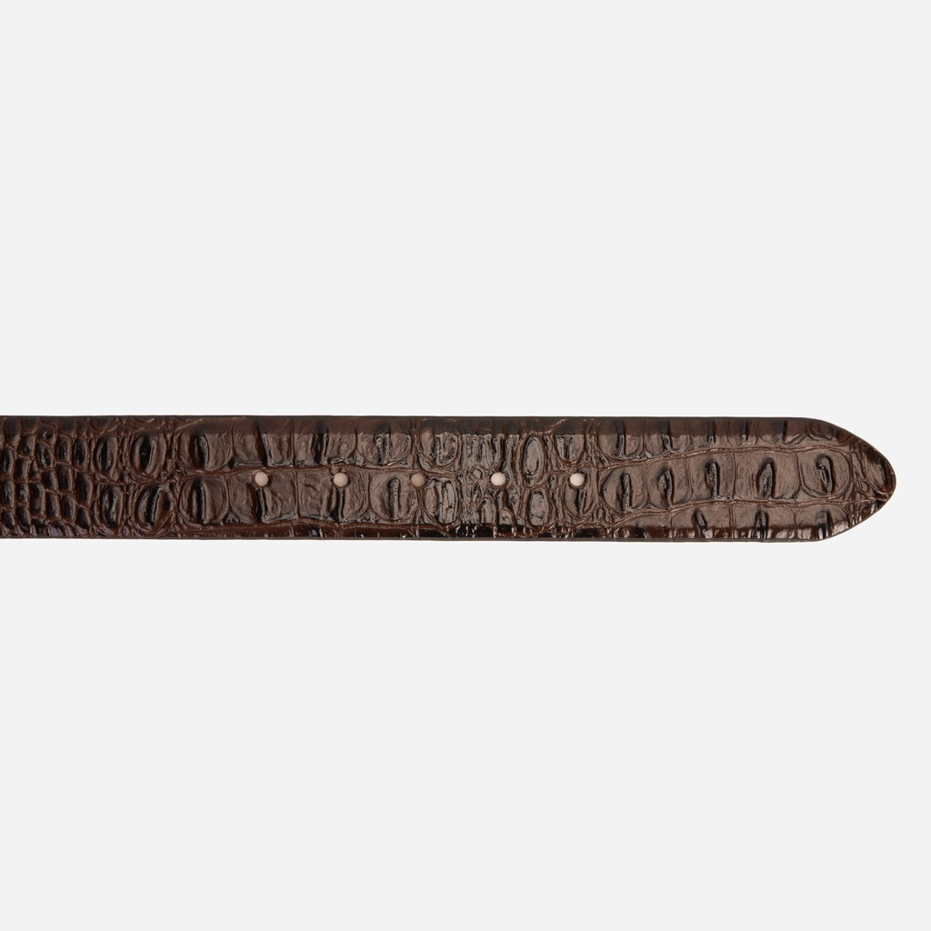 The Bomba Brown Leather Belt