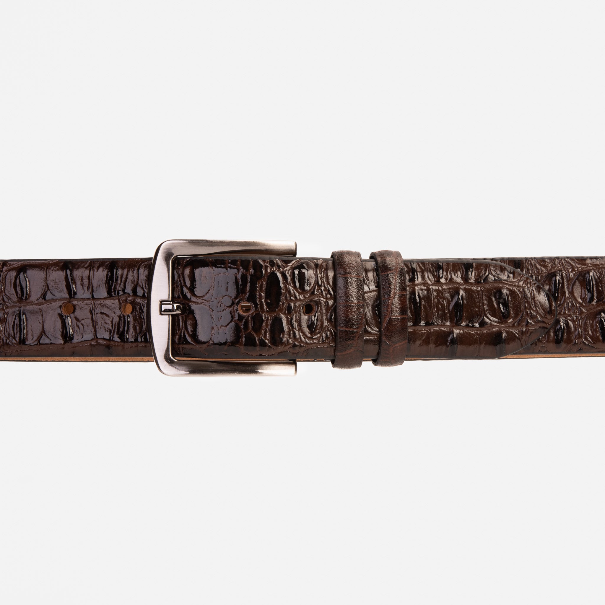 The Bomba Brown Leather Belt
