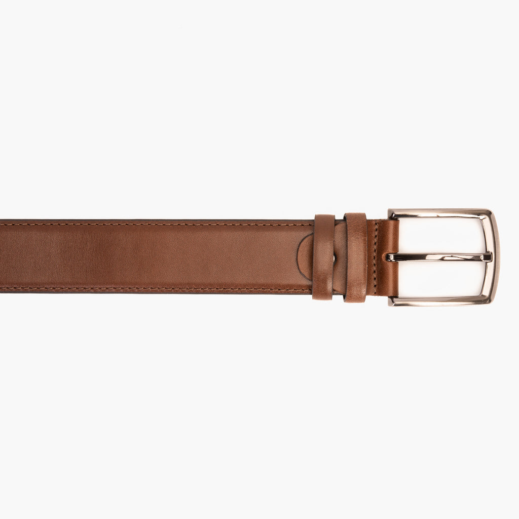 The Torino Brown Calfskin Belt