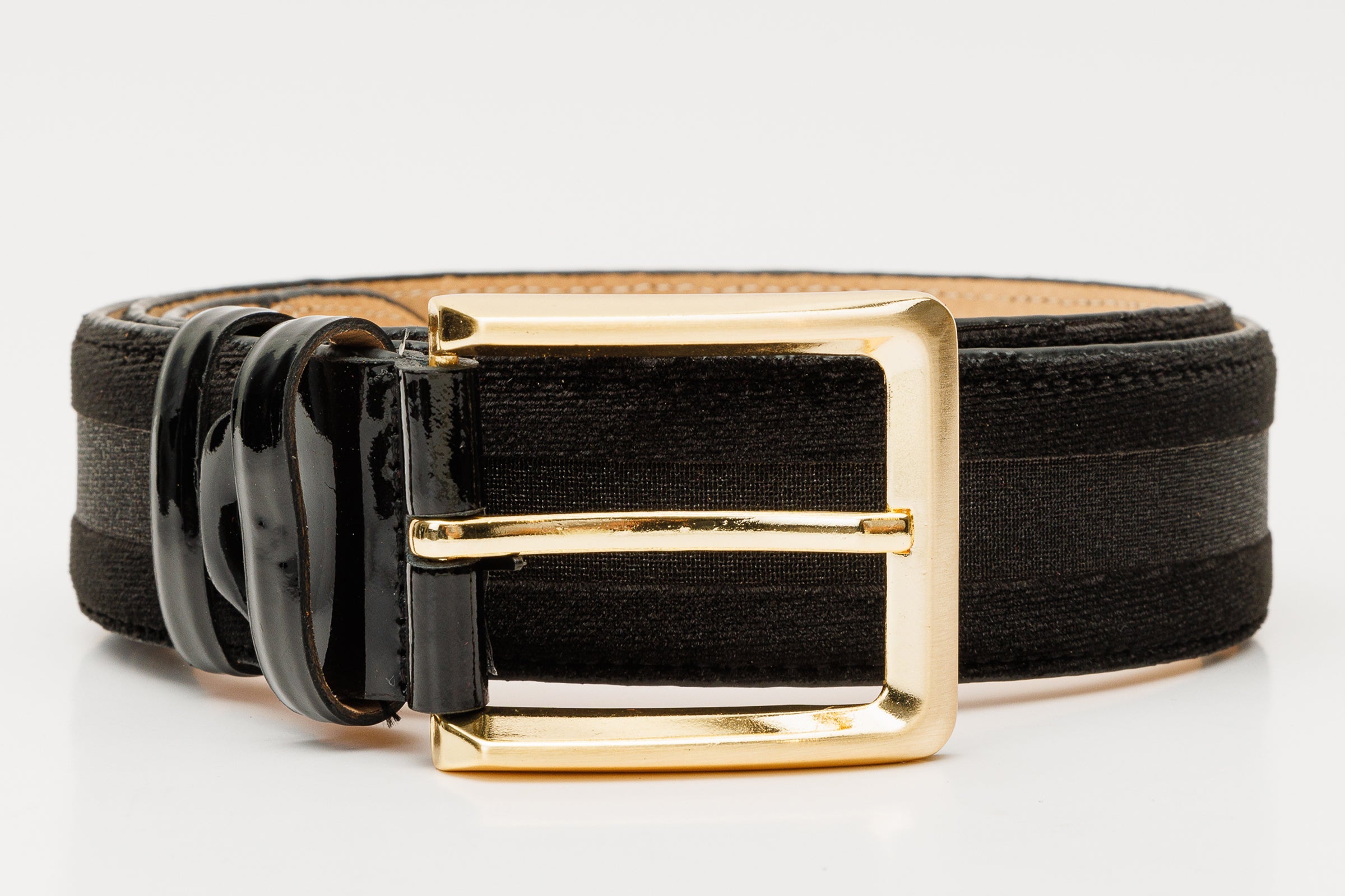 The Pontalto Black Leather Belt