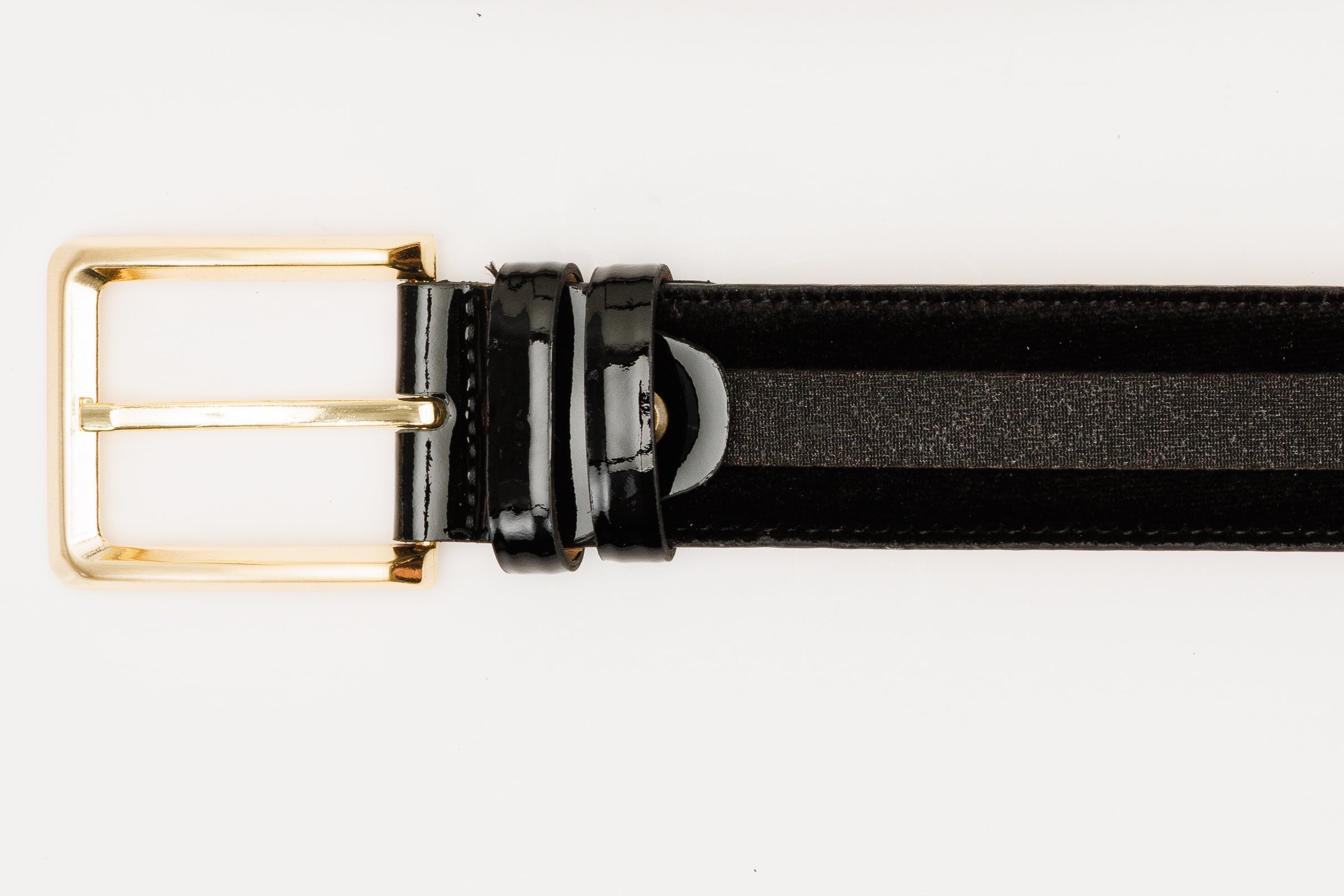 The Pontalto Black Leather Belt