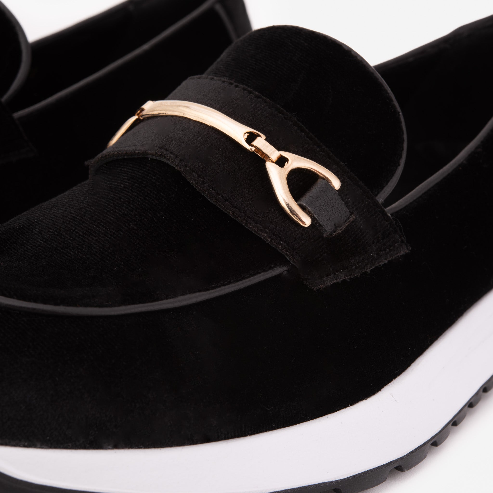 The Milan Black Leather Women Sneaker