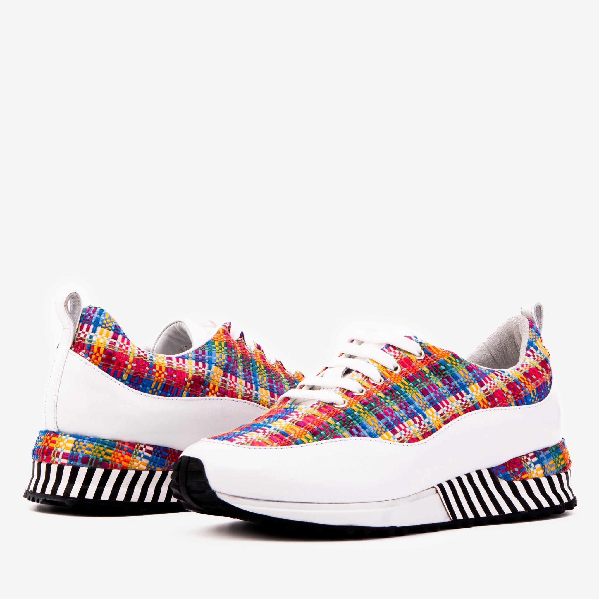 The Valencia White Leather Women Sneaker