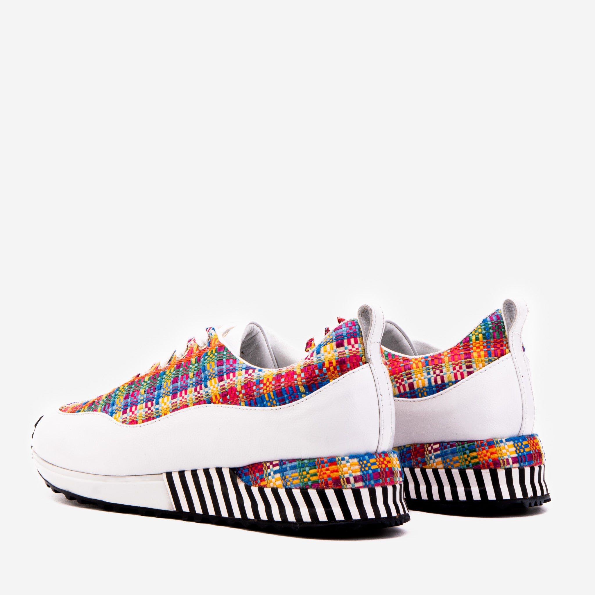 The Valencia White Leather Women Sneaker