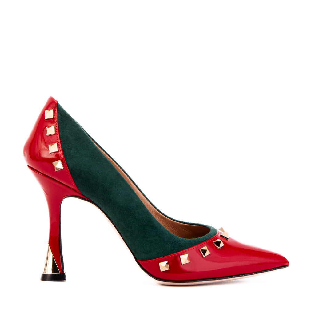The Bella Vita Studded Leather Pump Women Shoe