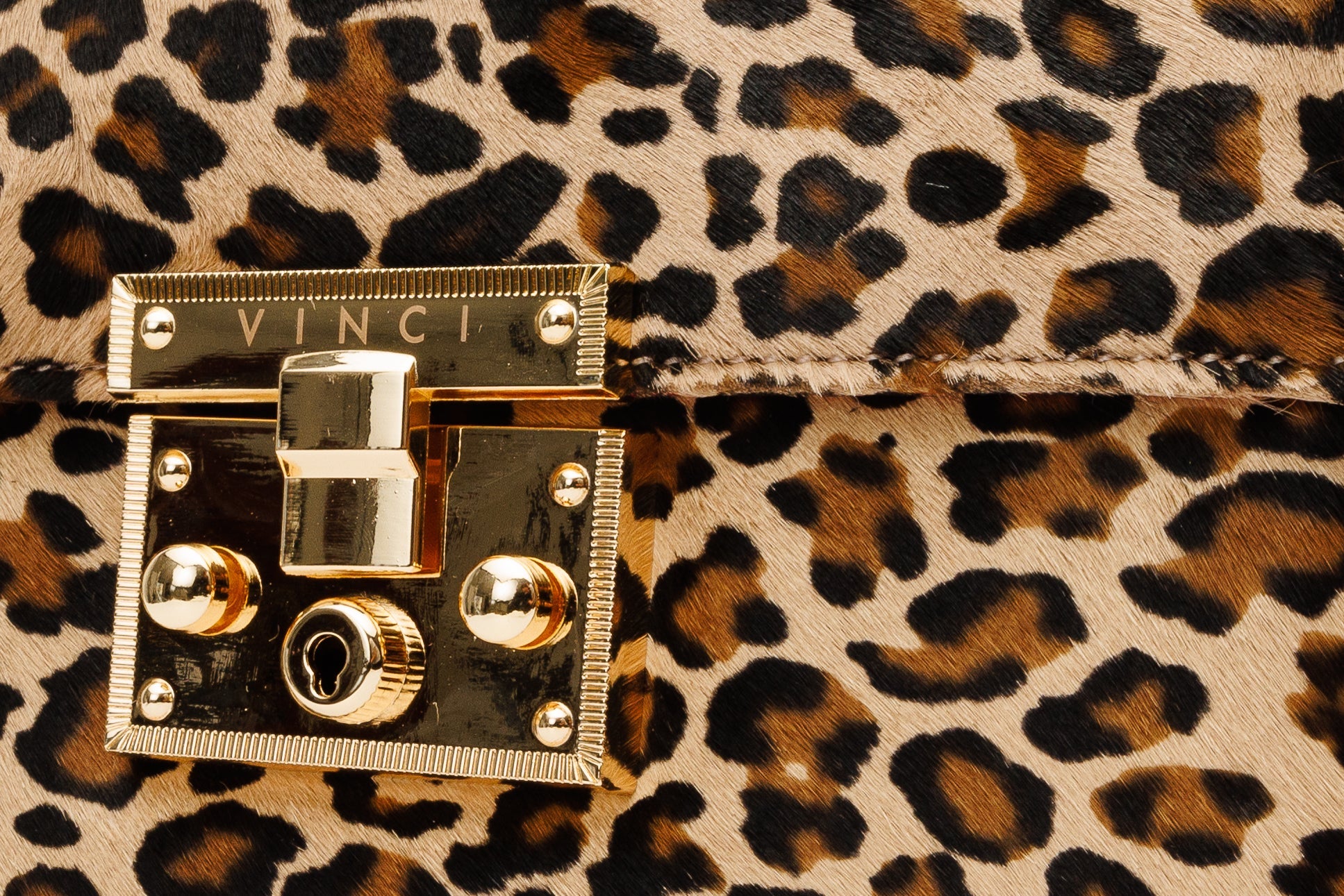 The Olbia Leopard Leather Handbag