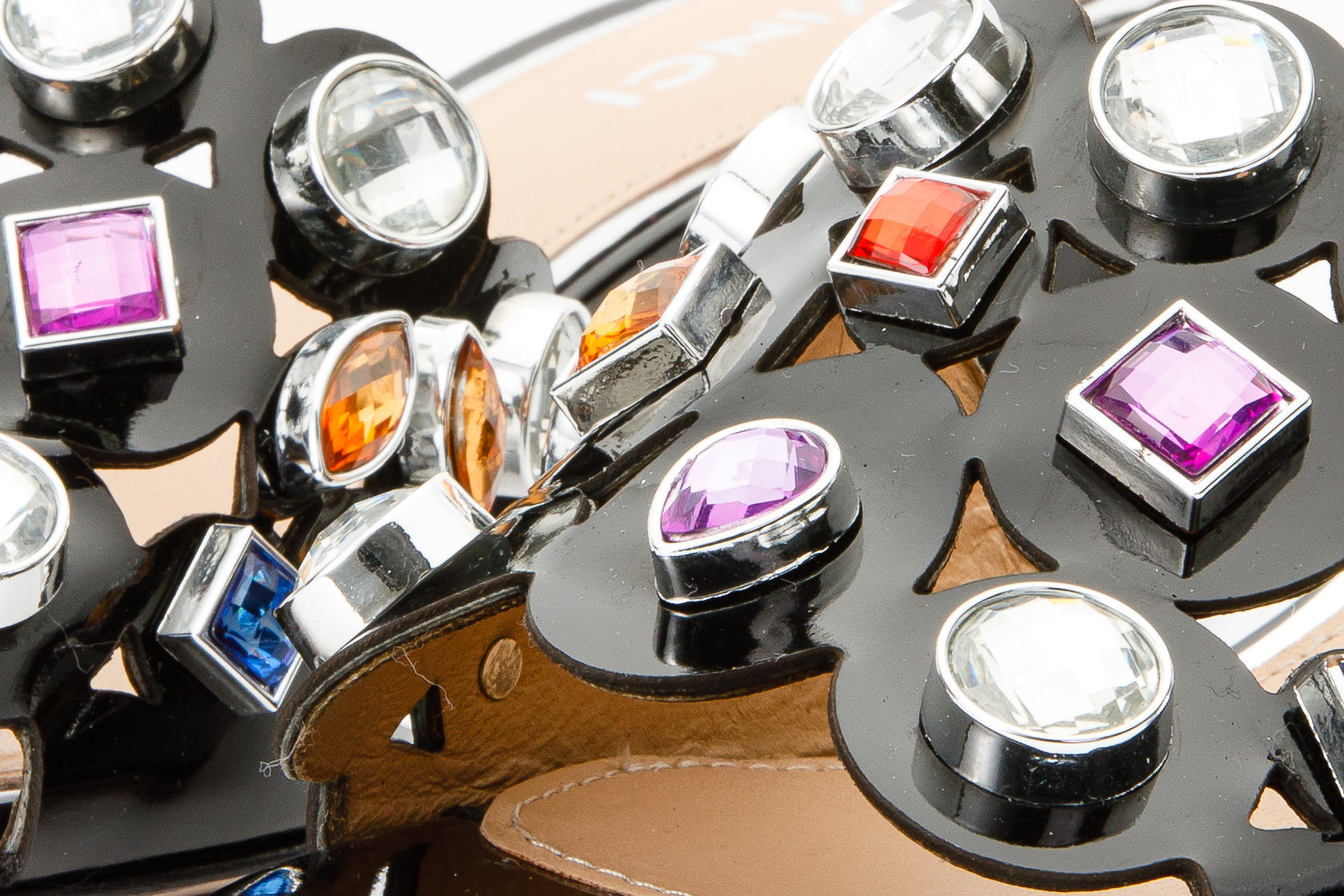 The Capadica Black Leather Block Heel Women Sandal Final Sale!