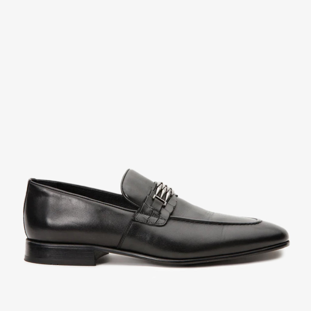 The Bogota Black Bit Loafer Men Shoe  Final Sale!
