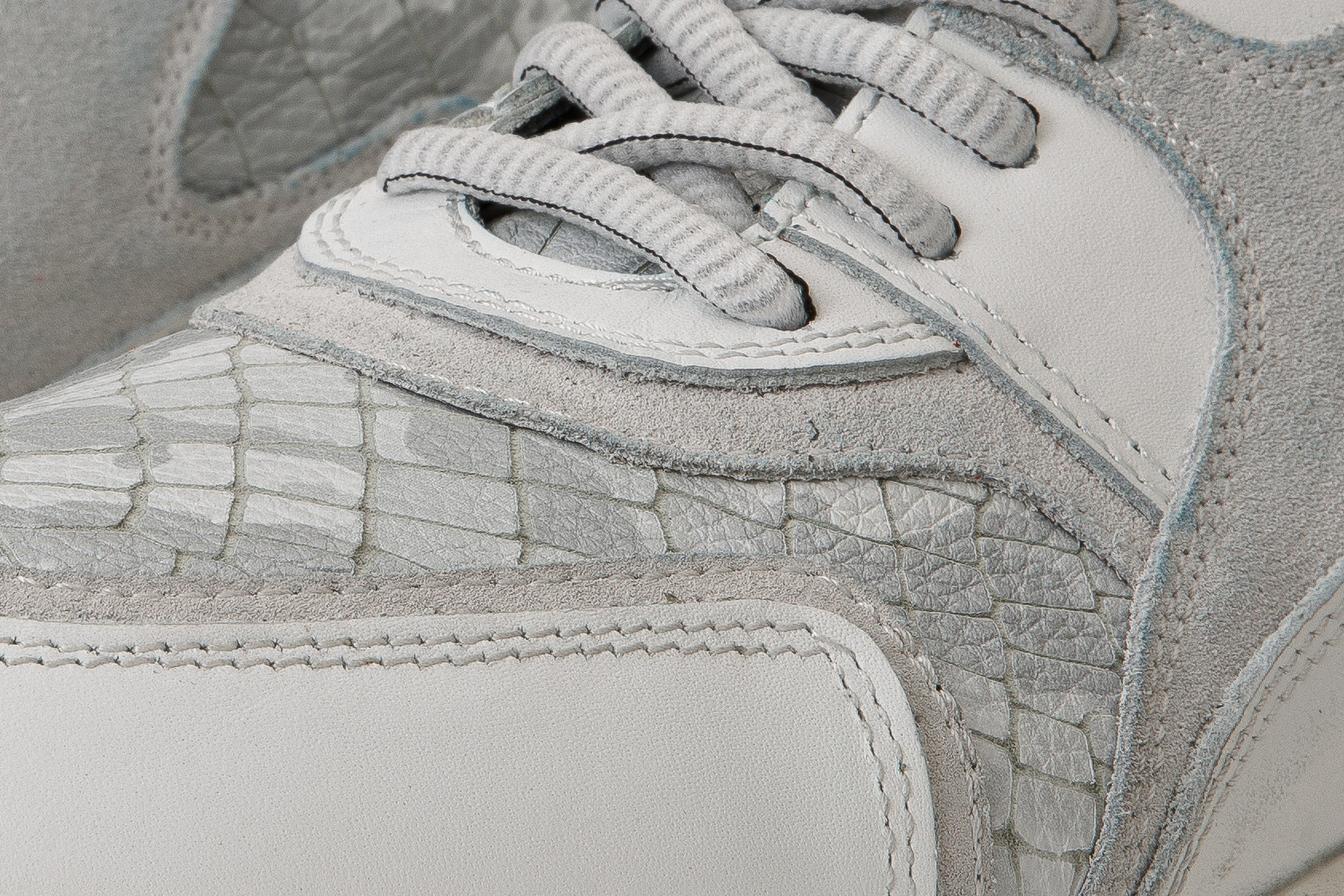 The Cakarta White Leather Men Sneaker FINAL SALE!