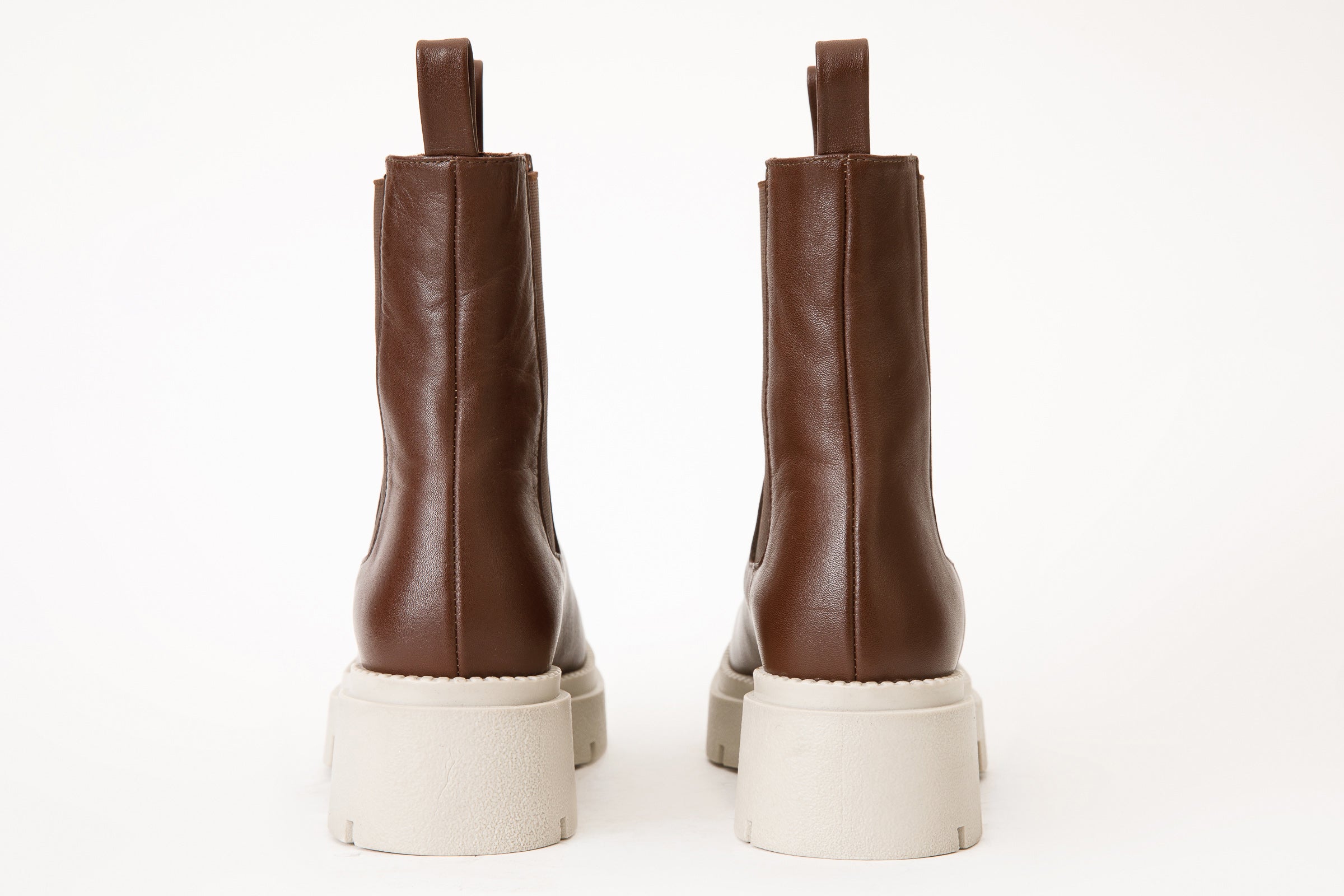 The Olga Brown Leather Boot FINAL SALE!