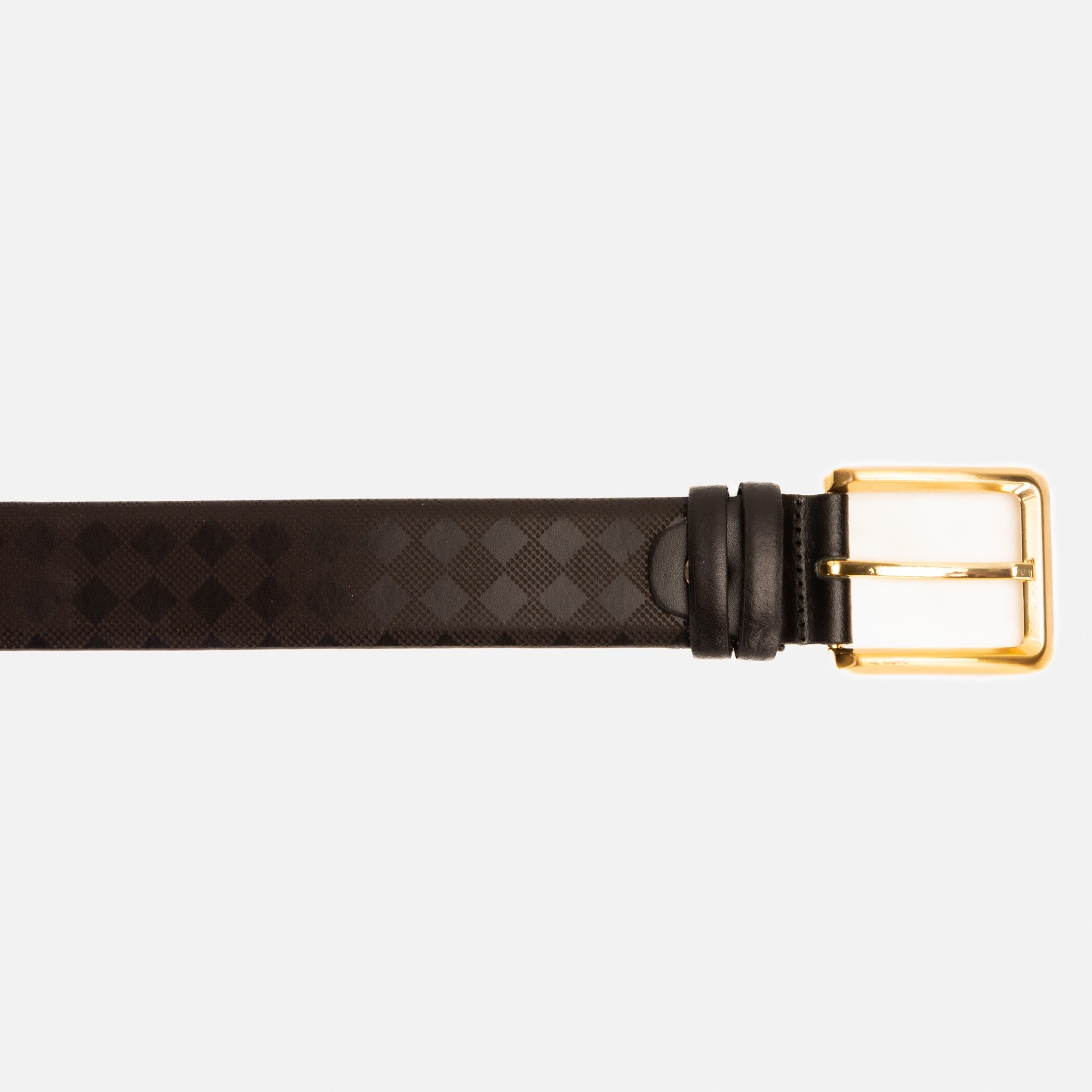 The Cenova Black Calfskin Belt