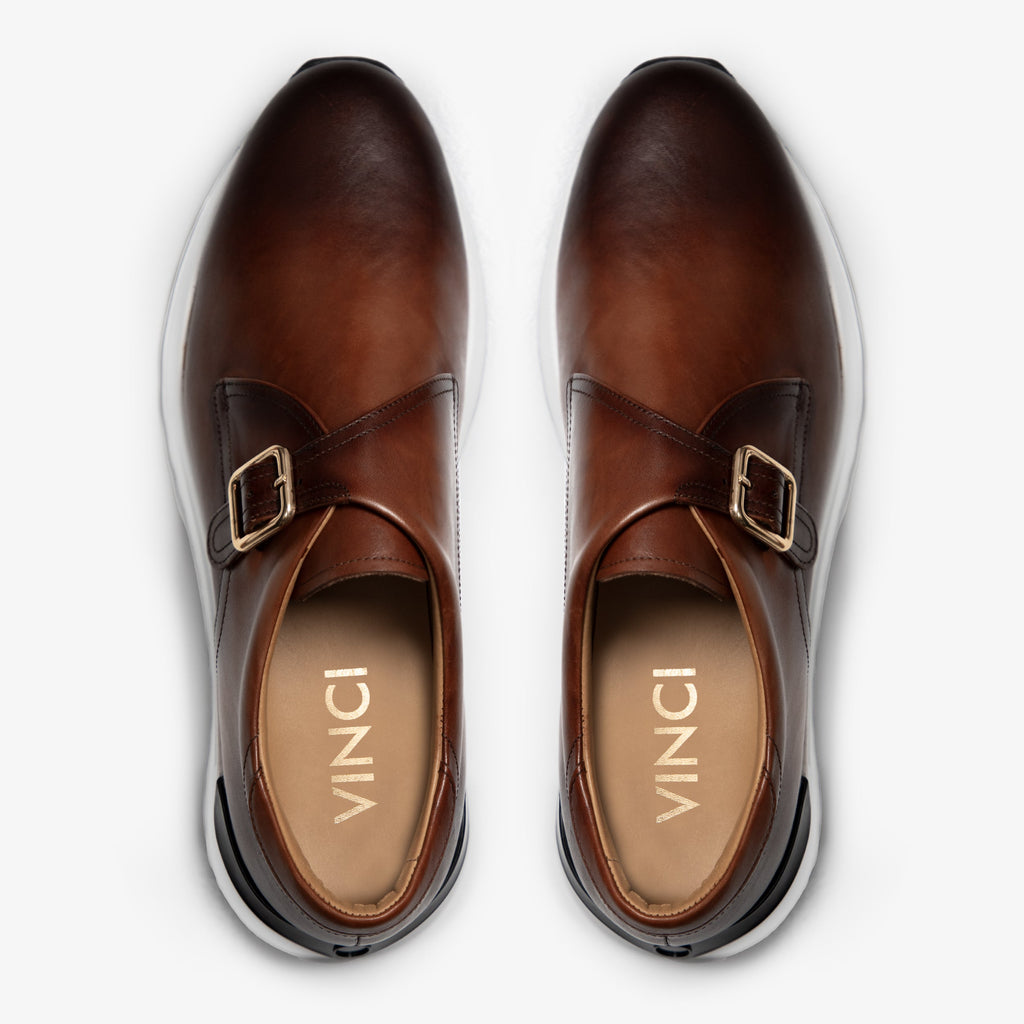 The Torino Tan Leather Men Sneaker