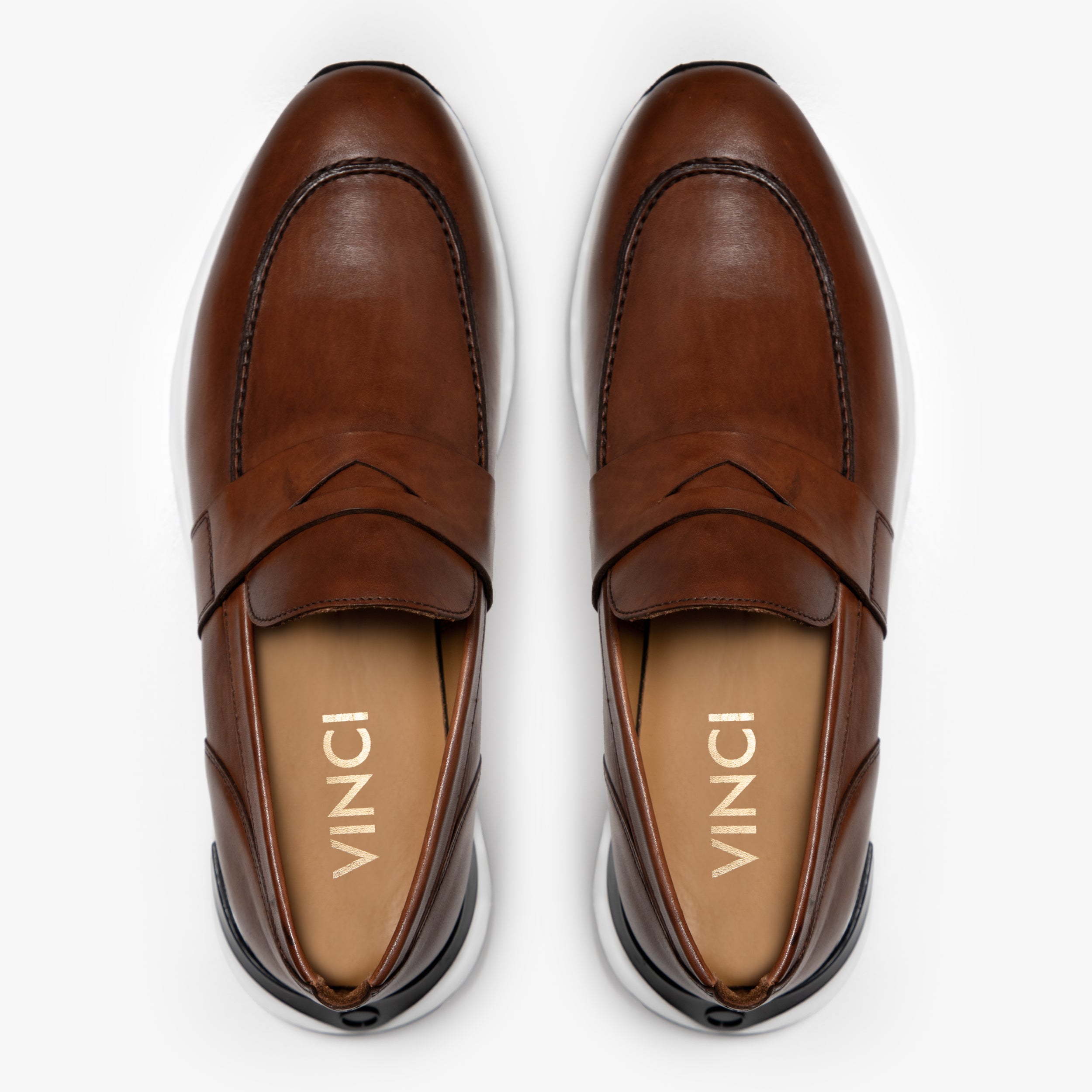 The Lumina Tan Buffalo Leather Women Sneaker