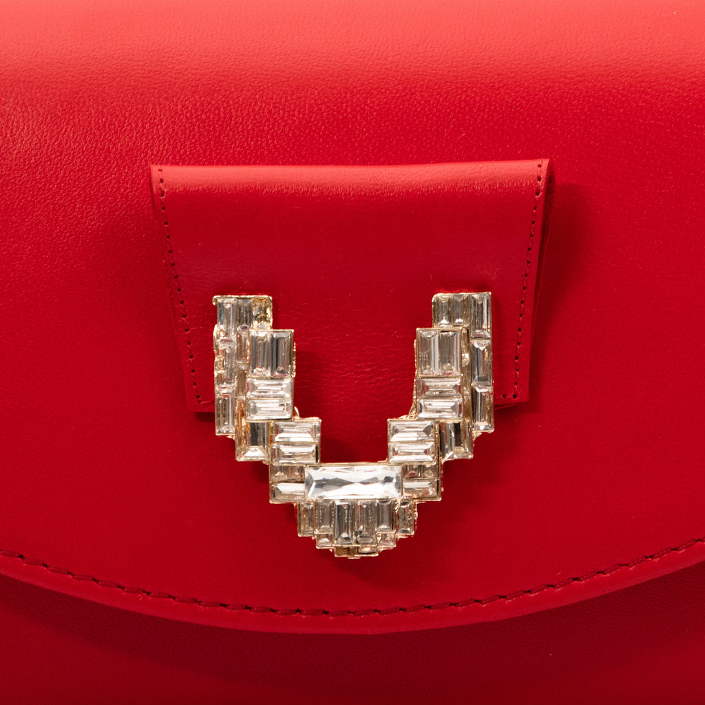 The Love Red  Leather Handbag