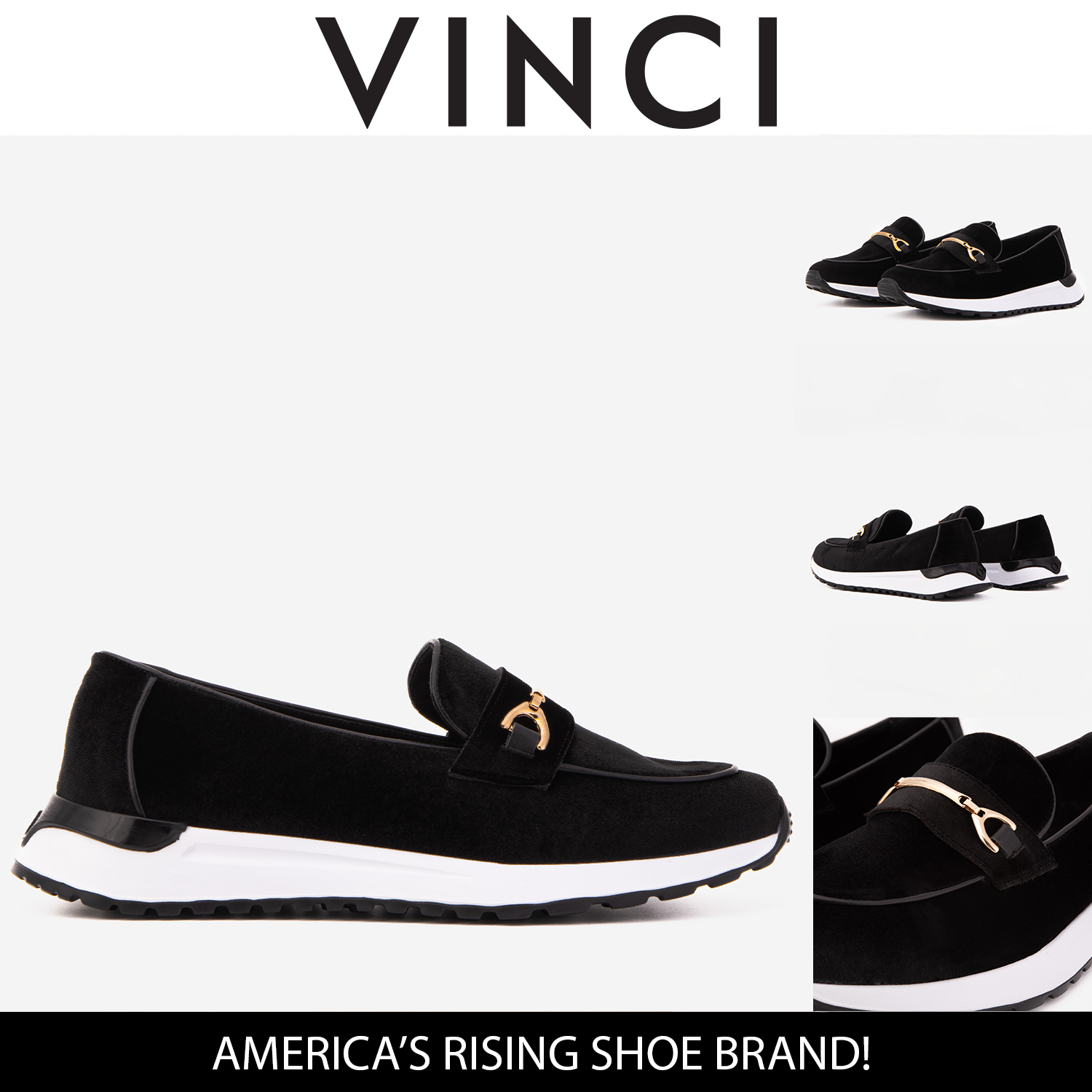 The Milan Black Leather Women Sneaker