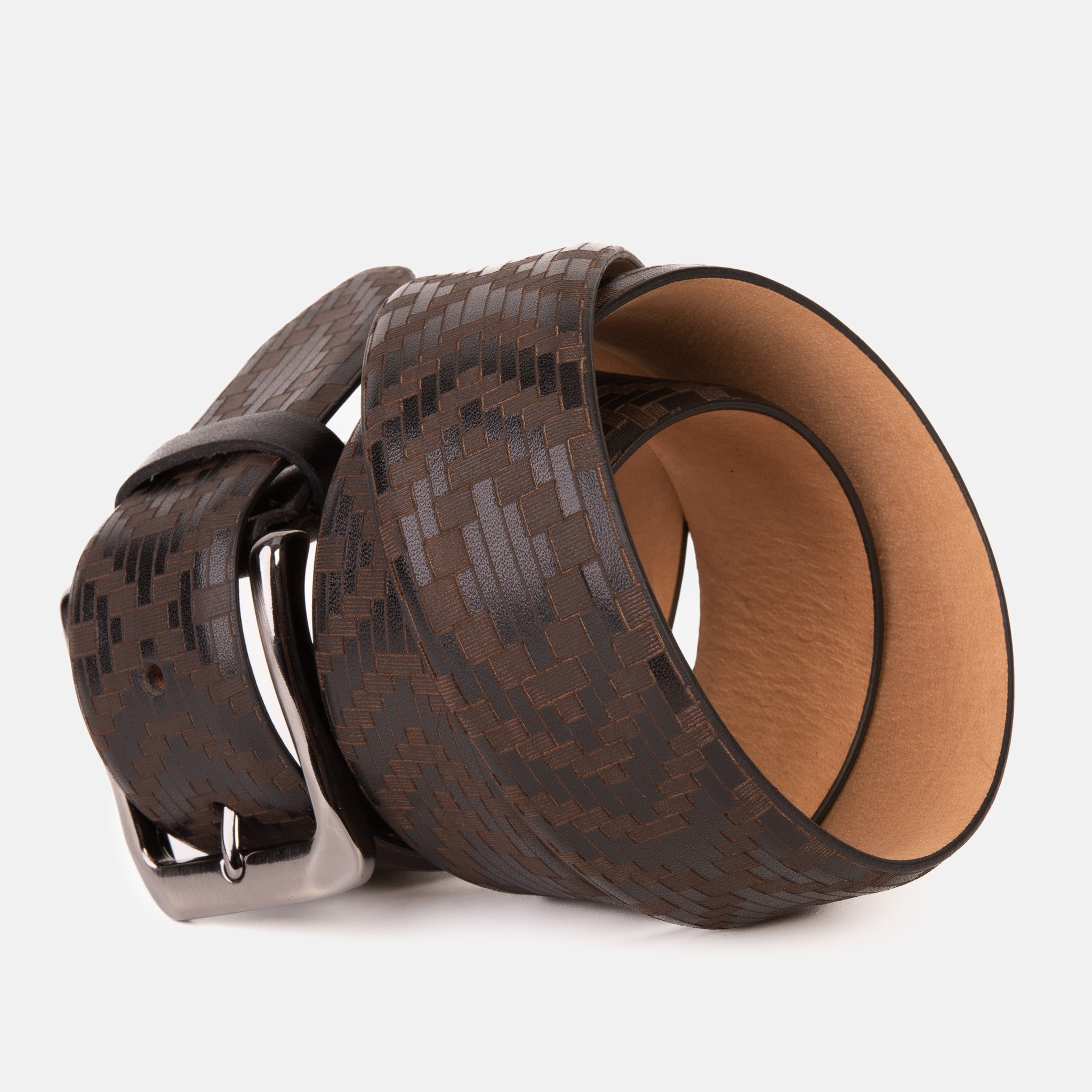 The Meram Black Calfskin Belt