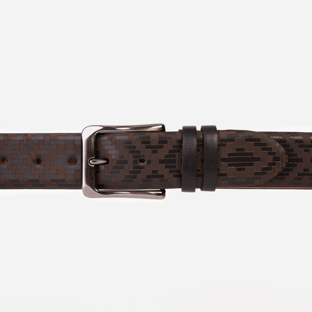 The Meram Black Calfskin Belt