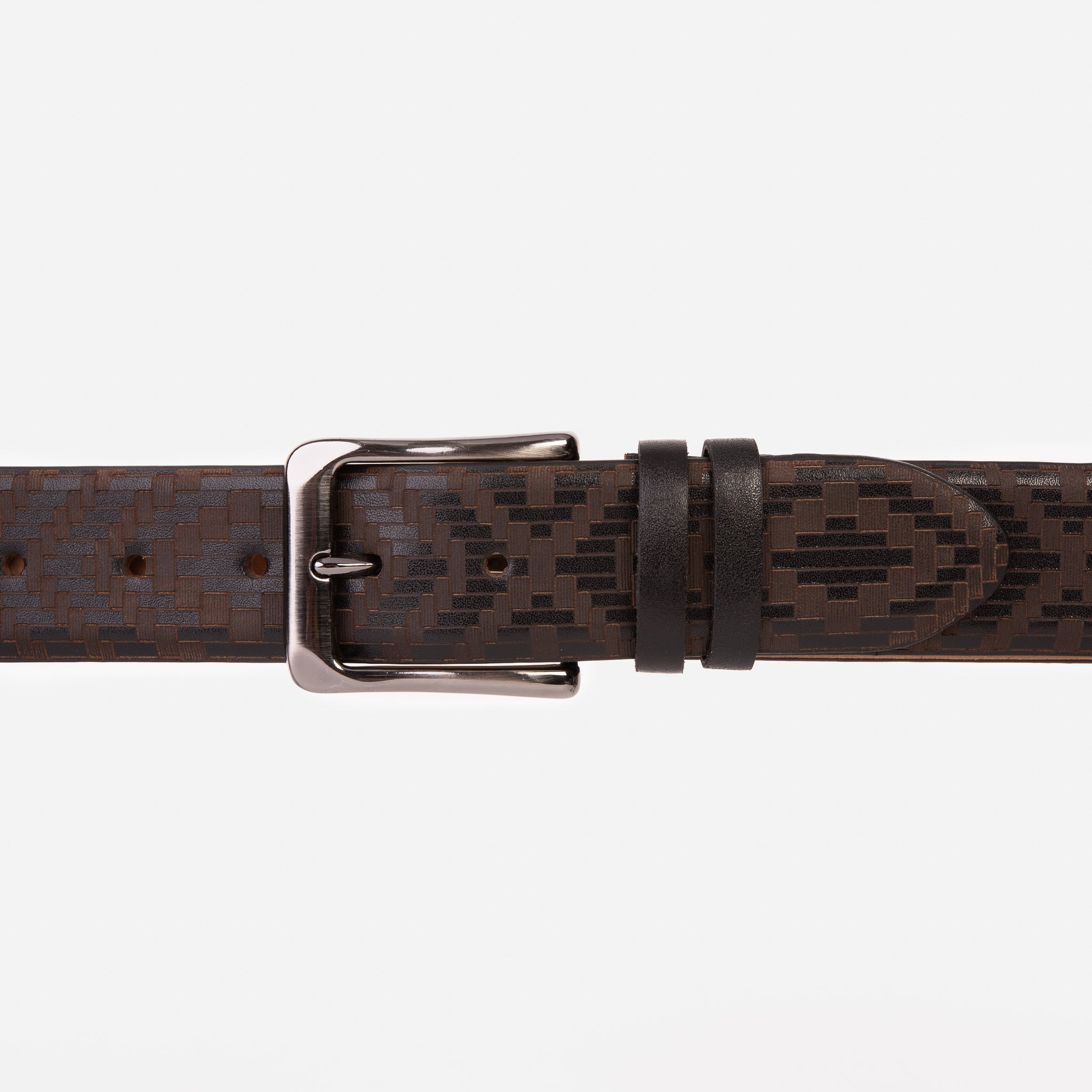 The Meram Black Calfskin Belt