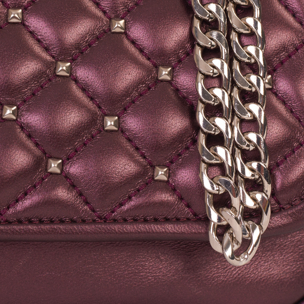 The Leno Burgundy Leather Handbag