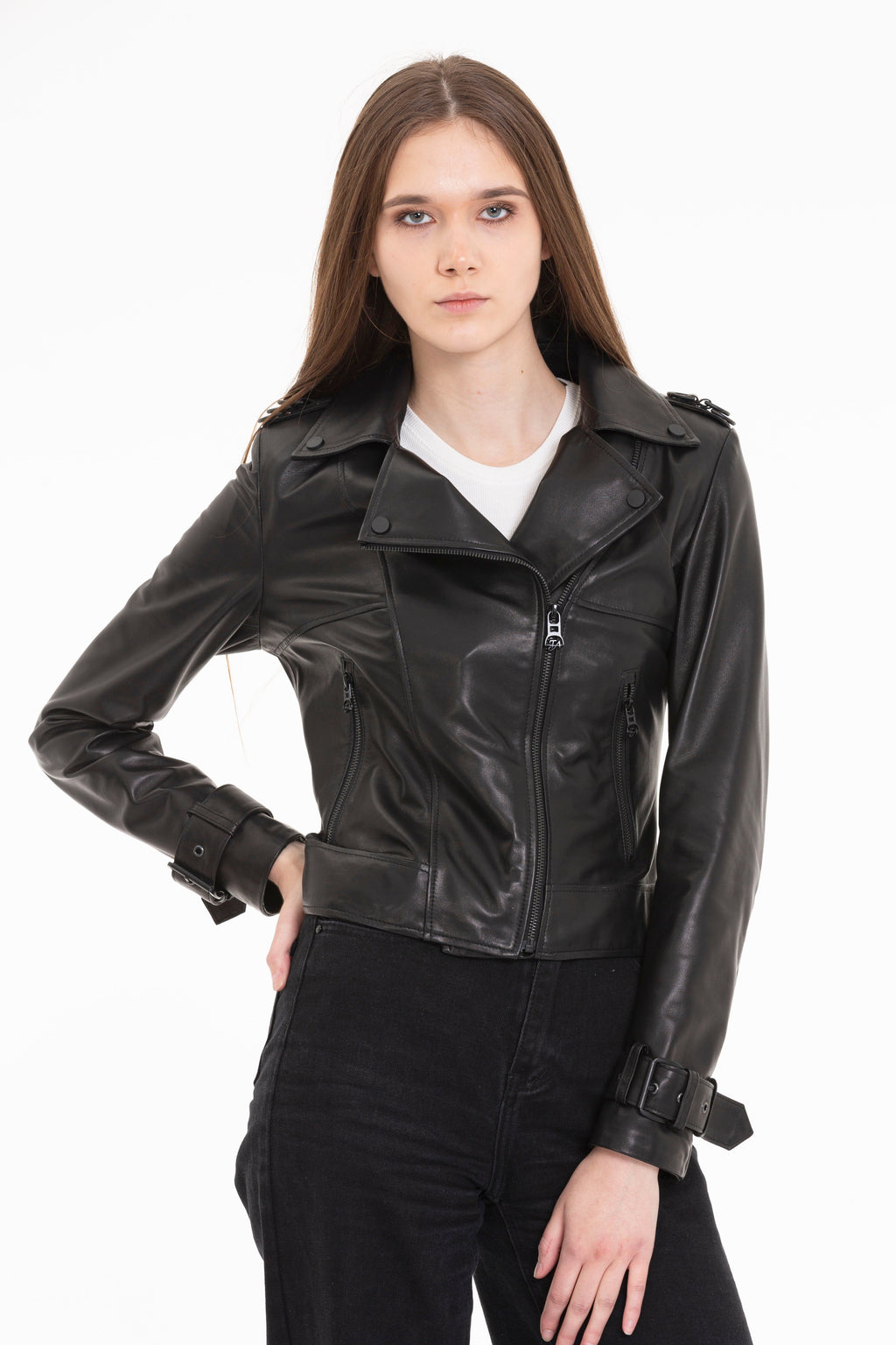 The Baracana  Leather Women Jacket
