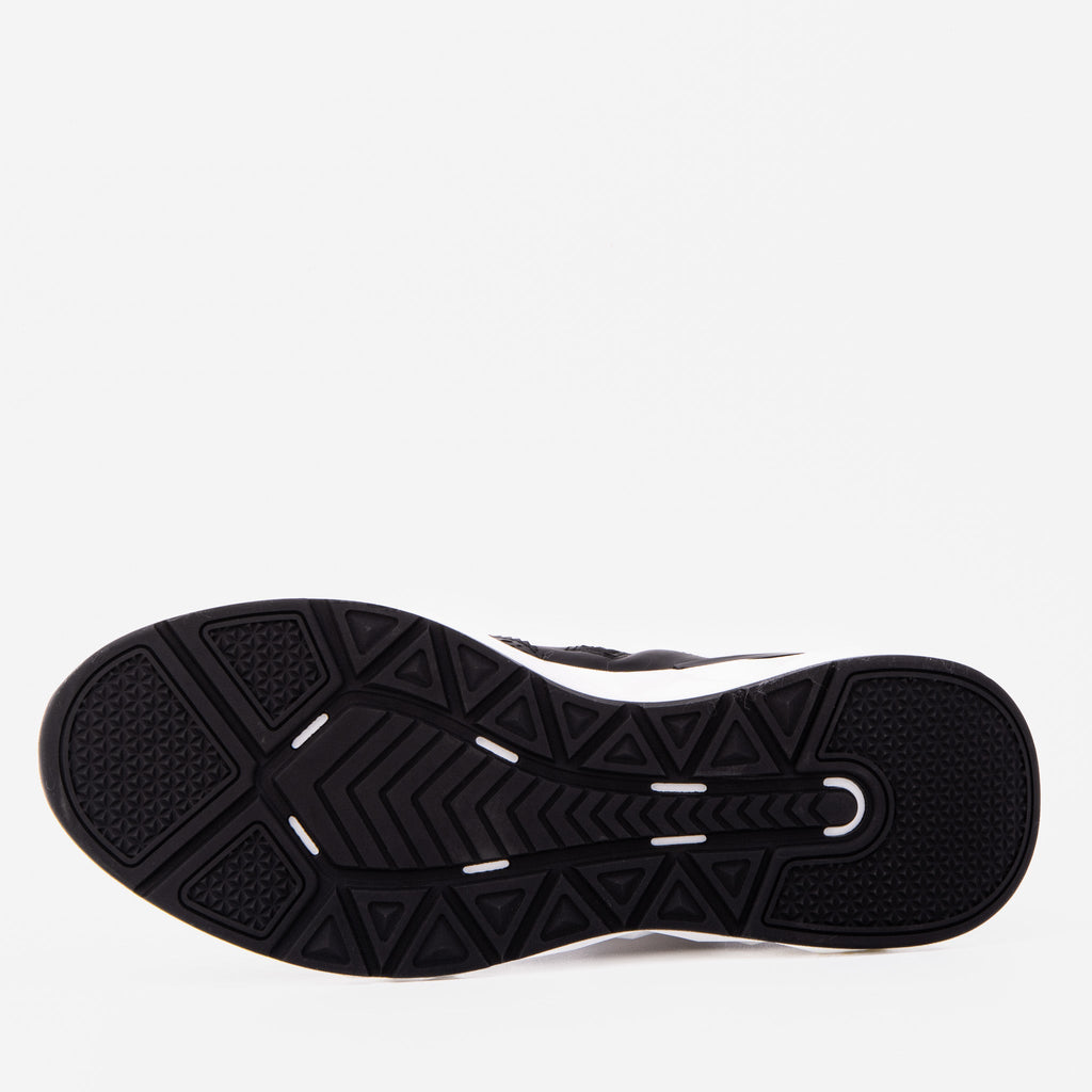 The Stealth Wingtip Buckle Black Leather Men Boot