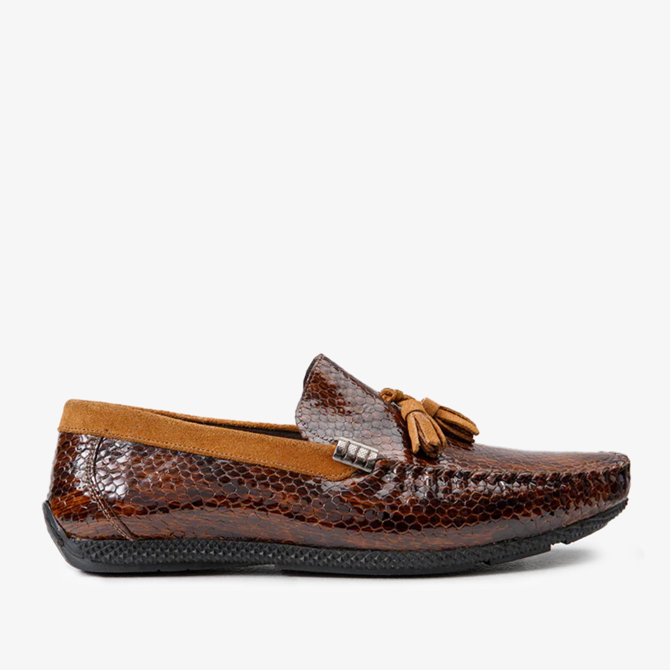 The Cordova Tan Patent Leather Tassel Loafer Men Shoe  Final Sale!