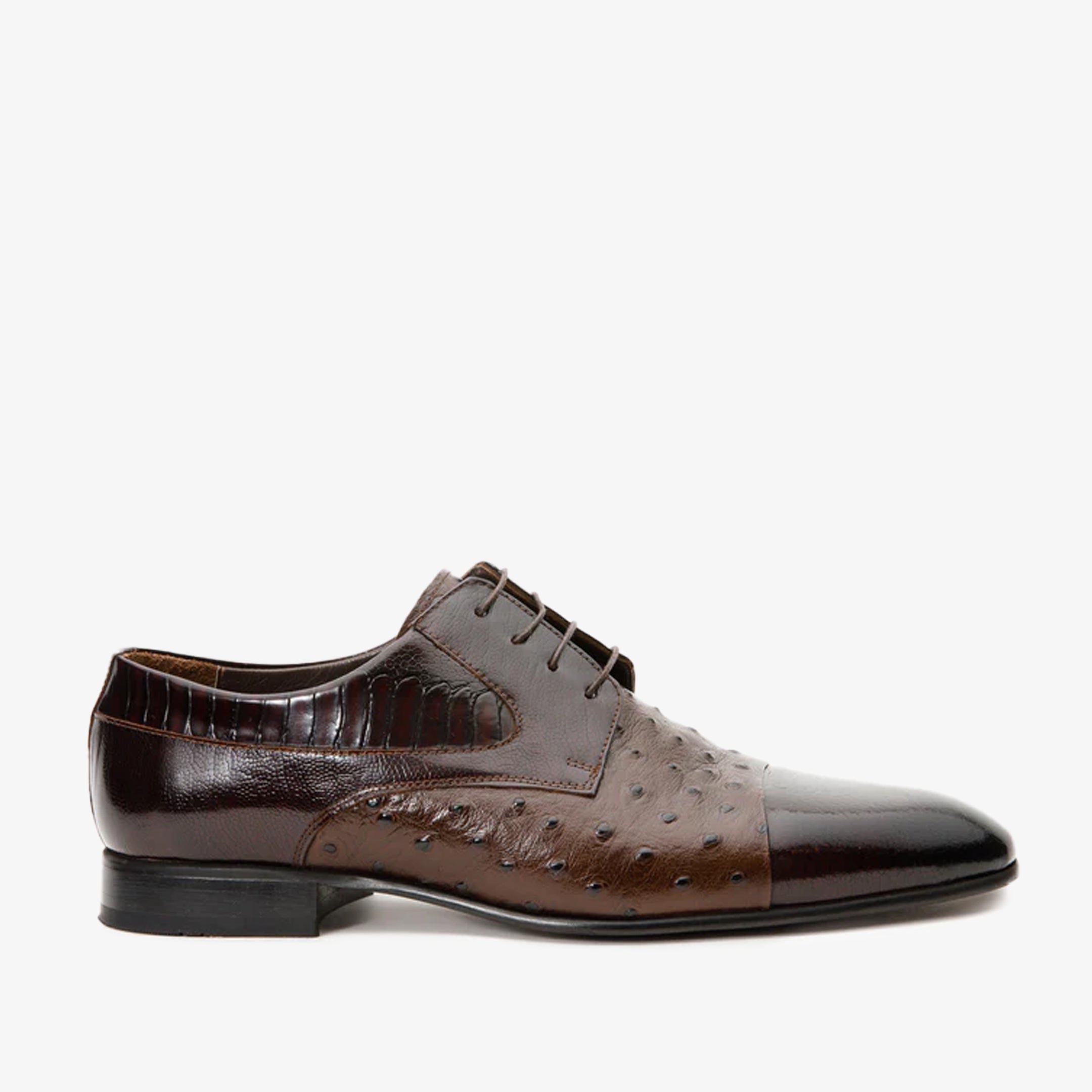 The Monterrey Brown Cap Toe Derby Men Shoe  Final Sale!