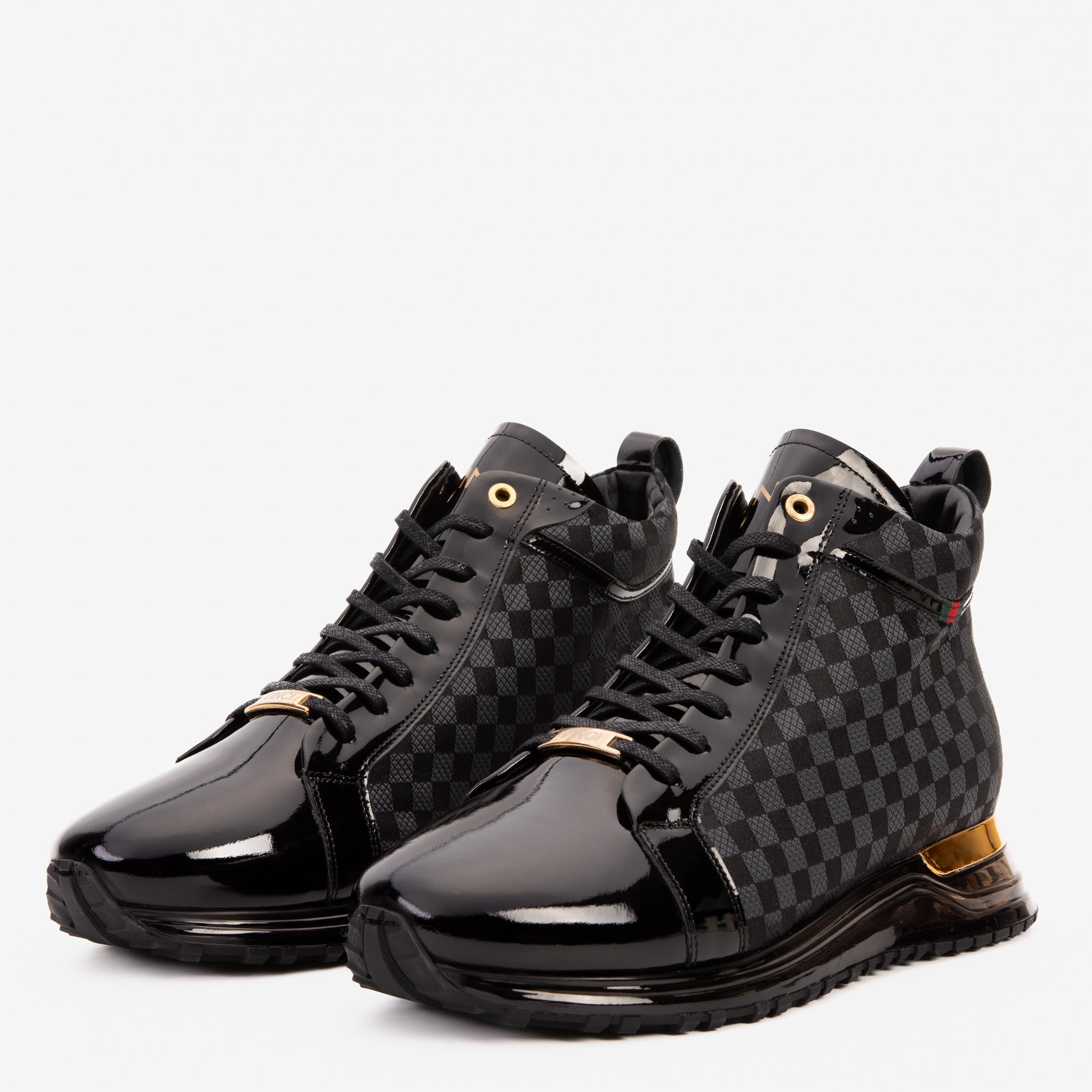 The Monte Carlo Black High-Top Men Sneaker Limited Edition