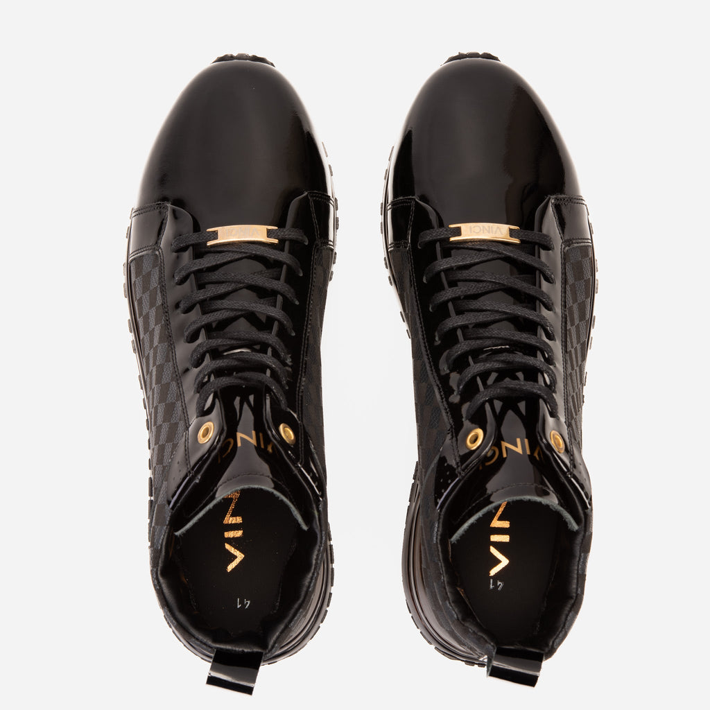 The Monte Carlo Black High-Top Men Sneaker Limited Edition